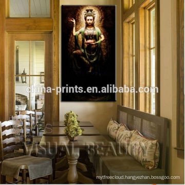 Ready to Hang onto Wall Thailand Religion Person Painting Decor Arts